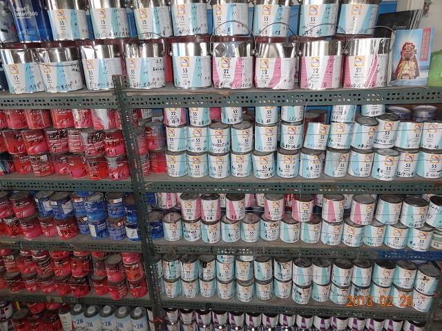 汽車板金烤漆完成