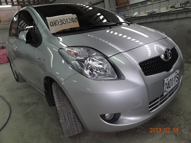 汽車鈑金烤漆維修前